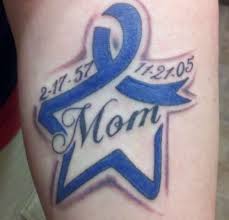 Mother Memorial Tattoos 20 Awesome Star Tattoos For Men Creativefan Mother Tattoos Cancer Tattoos Cancer Ribbon Tattoos