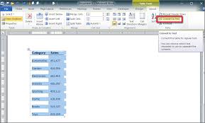 How To Remove Table In Ms Word While Retaining The Text Inside Of It Wyzant Ask An Expert
