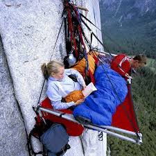 Sleep On The Side Of A Mountain Tentree Yosemite Camping Funny Pictures Adventure