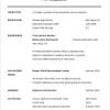Curriculum vitae examples and templates. 1
