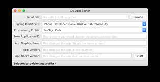 This app is very beneficial when you are going to install multiple download ios app signer to sign ipa apps on mac or windows. Ios App Signer Instructions