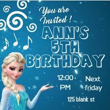 Create free frozen birthday invitation flyers, posters, social media graphics and videos in minutes. 12 890 Frozen Birthday Invitation Customizable Design Templates Postermywall