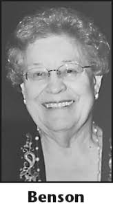 GERALDINE BENSON Obituary (1930