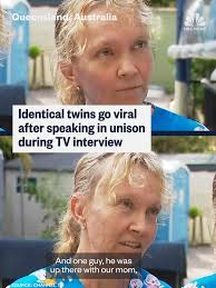 Twins Talk in Unison