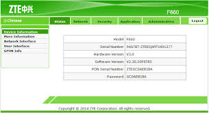 Look one column to the right of your router model number to see your zte router's user name. Mengatur Waktu Login Timeout Modem Zte F660 Mymastah