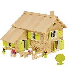 Spécialiste de la construction bois, la maison en bois vous accompagne lors de votre projet, 100% personnalisé, de l'étude des plans jusqu'à la réception de la réalisation, le tout accompagné d'un contrat de maîtrise d'oeuvre. Jouet En Bois Jeujura Maison En Rondins 240 Pieces Ref 8049 Ekobutiks L Ma Boutique Ecologique Jouets En Bois Jeujura