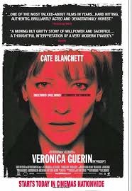 On this day 21 years ago today, Veronica Guerin, directed by Joel  Schumacher, and starred Cate Blanchett in the title role, opened in London  cinemas and across the UK