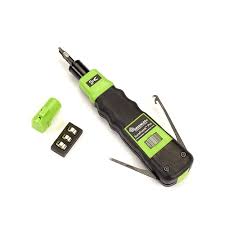 How to use a 110 & krone telecom punchdown tool & the difference between krone and 110 connections. Pa3596 Punchdown Tool With 110 Blade Light Pack Black Box