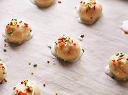 The dessert actually integrates in two parts: Best Italian Christmas Cookies Recipe Pip And Ebby