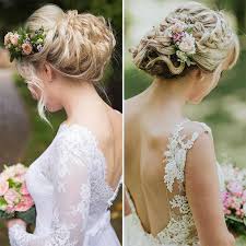 Continuerà ad impazzare anche per il 2020: Acconciature Sposa Con Fiori Le Pettinature Piu Belle Beautydea