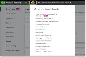 See which transactions are linked to others before deleting them. How To Use Accountant Tools In Quickbooks Desktop Online