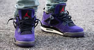 These bad boys will be had to cop, but worth all the effort. Is The Travis Scott X Air Jordan 4 Purple Suede The Best La Flame Pe Nice Kicks