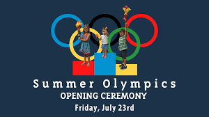 The opening ceremony will take place at 8 p.m. Summer Olympics Opening Ceremony Pretend City