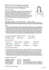 Medical assistants perform administrative tasks and clinical duties in hospitals and medical offices, often serving as the main point of contact with visitors and patients. Resume Samples For Medical Assistant Medical Assistant Resume Examples