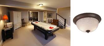 Upstairs family room (bonus room) interior decorating in a modern home. Convert Your Basement Into A Game Room With New Lights Inspiration Barn Light Electric