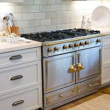 Steel And Brass French Stove Design Ideas