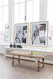 Hk Living Bankje Rattan Rotan 120x42x47cm Decoration Mobilier De Salon Deco