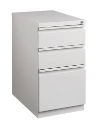Shop mobile pedestals from staples.ca. Workpro 20 D Vertical 3 Drawer Mobile Pedestal File Cabinet Metal Light Gray Office Depot