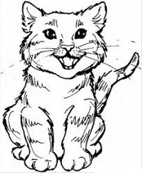 Gambar mewarnai kucing untuk anak. 27 Ide Mewarnai Gambar Warna Gambar Gambar Hewan