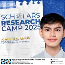 𝗠𝗘𝗘𝗧 𝗢𝗨𝗥 𝟮𝟬𝟮𝟱 𝗦𝗥𝗖 𝗣𝗔𝗥𝗧𝗜𝗖𝗜𝗣𝗔𝗡𝗧𝗦! We proudly  present the bold, the curious, and the unstoppable delegates of DOST  Cagayan Valley heading to the first-ever 𝗦𝗰𝗵𝗼𝗹𝗮𝗿𝘀 𝗥𝗲𝘀𝗲𝗮𝗿𝗰𝗵  𝗖𝗮𝗺𝗽 this 𝗗𝗲𝗰𝗲𝗺𝗯𝗲𝗿 𝟯–𝟳 ...