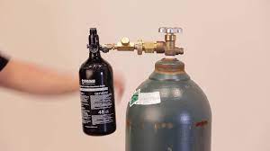 In a helium tank, the helium is greatly compressed, so has greater mass within the volume of the tank. How To Magicflate Tank Refill Instructions Youtube