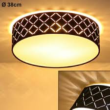 Check spelling or type a new query. Decken Leuchte Schwarz Gold Rund Wohn Zimmer Beleuchtung Lampe Dekor Stanzungen Ebay