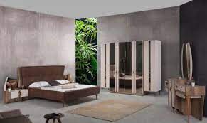 mobilya 058 violet modern yatak odasi takimi bed frame design bedroom bed design furniture