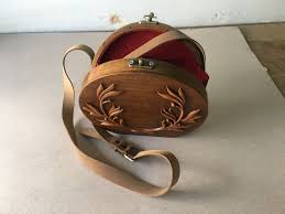 Ahsap Kol Cantasi Leather Bag Women Bag Accessories Wooden Bag