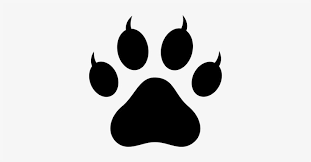 1123 cat paw print clip art free download. Pin On Tatouage