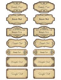 Use this set of printable signs to set up a candy display for all of your harry potter treats. Free Printable Mini Potion Bottle Labels Novocom Top