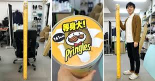 Maybe you would like to learn more about one of these? Pringles Japan Released A 161cm Tub Potato Chips That S Equivalent To Malaysians Average Height Kl Foodie