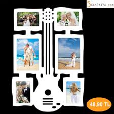 Gitar Coklu Resim Cercevesi Modelleri Cadre Photo Cadres