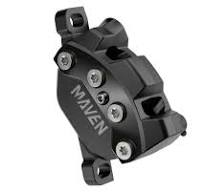SRAM Maven Silver Disc Brake Caliper (Black) (Hydraulic) (Front or Rear)
