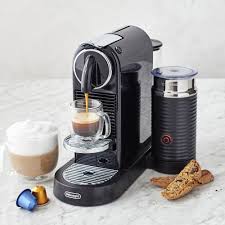Delonghi coffee machine nespresso citiz manuale edu. Nespresso Citiz By De Longhi Espresso Machine With Aeroccino3 Frother Black Sur La Table