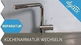 Öffnen sie den wasserhahn, um restwasser entweichen zu lassen. Blanco Kuchenarmaturen Fachmannisch Installieren Youtube