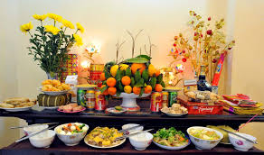 Mâm cúng tất niên tết Nguyên đán Giáp ...