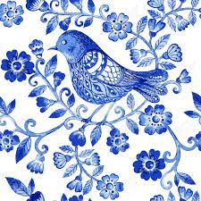 Here is a blue floral wallpaper hd collection for desktops, laptops, and tablets. Vector Floral Watercolor Texture Pattern With Blue Flowers And Birds Watercolor Blue Floral Pattern Seamless Pattern Can Be Used For Wallpaper Pattern Fills Web Page Background Surface Textures Royalty Free Cliparts Vectors And Stock Illustration