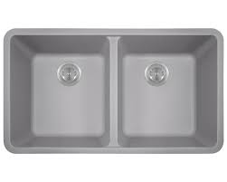 802 silver double equal bowl quartz