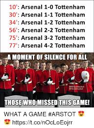 Can somebody explain what all the drama is about? 10 Arsenal 1 0 Tottenham 30 Arsenal 1 1 Tottenham 34 Arsenal 1 2 Tottenham 56 Arsenal 2 2 Tottenham 75 Arsenal 3 2 Tottenham 77 Arsenal 4 2 Tottenham A Moment Of Silence For All Theladfootball Theladfootball