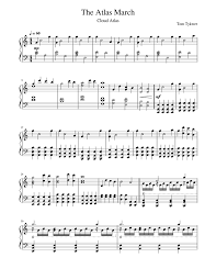 The Atlas March Cloud Atlas Sheet Music For Piano Solo Musescore Com