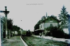 Gare De Pougny Chancy Carte Postale Geneve Suisse Gare