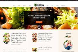 Best Premium Wordpress Themes For Food Blogs Radiustheme Food Blog Food Blog Wordpress Theme Recipe Template