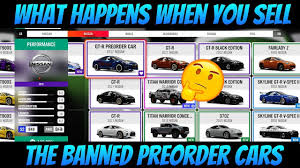 Tunes news forza horizon forza motorsport forza pc. What Happens When You Sell The Banned Preorder Cars In Forza Horizon 4 Youtube