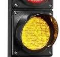 100Mm Industrial Traffic Signal Light,PC Plastic Stop and Go Light, Easy to  Install Red Yellow Green Signal Light,Waterproof Industrial Signal