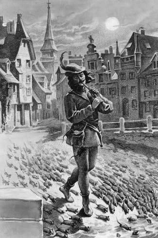 The Pied Piper of Hamelin. Then and now, based on a Robert… | by Judy  Haratz Cohen | Be Open - Writers & Readers Pub | Medium