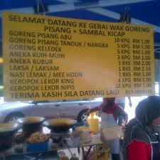 Check spelling or type a new query. Gerai Wak Goreng Pisang Sambal Kicap 1 Tipp Von 36 Besucher