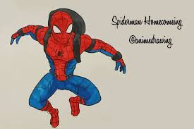 Créé en 1962 il cache sous son masque peter parker, un orphelin vivant avec son oncle et sa tante, benjamin et may parker, qui se sont substitués à ses parents à leur mort. How To Draw Spiderman Drawing For Kids