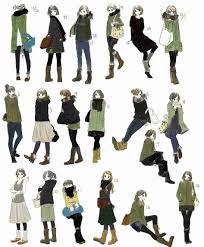 Now you will be drawing out the anime clothes in full shirts, pants, and skirts. 28 Super Ideas For Drawing Anime Girl Outfit Inspiration