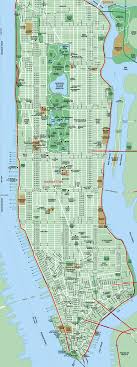 Printable Map Of Manhattan The International House Is Just To The Northwest Of Columbia New York City Map Manhattan Map New York City Vacation