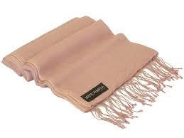 Jacquard Water Pashmina 70x200cm 80 Cashmere 20 Silk Wood Rose